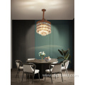 Living Room Hotel Glass LED Chandelier Pendant Lamp